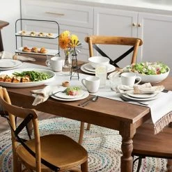 Food Network™ Oval Serving Tray White -Food Network Shop unnamed file 1037