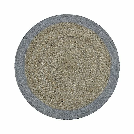 Food Network™ Two-Tone Braided Jute Placemat 3 Food Network™ Two-Tone Braided Jute Placemat