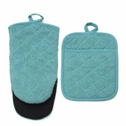 Food Network™ Terry Neoprene Oven Mitt & Pot Holder Set Khaki -Food Network Shop unnamed file 1124