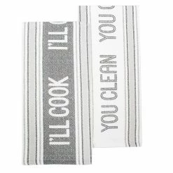 Food Network™ Sentiment Kitchen Towel 2-pack Red