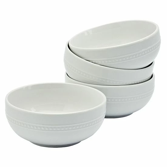Food Network™ 4-pc. Beaded Cereal Bowl Set 3 Food Network™ 4-pc. Beaded Cereal Bowl Set