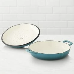 Food Network™ 3.5-qt. Enameled Cast-Iron Braiser With Lid Red -Food Network Shop unnamed file 124