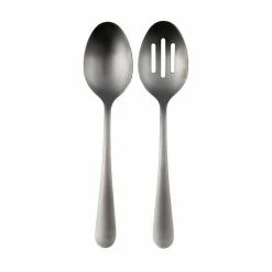 Food Network™ 2-pc. Flat Iron Serving Spoon & Slotted Spoon Set