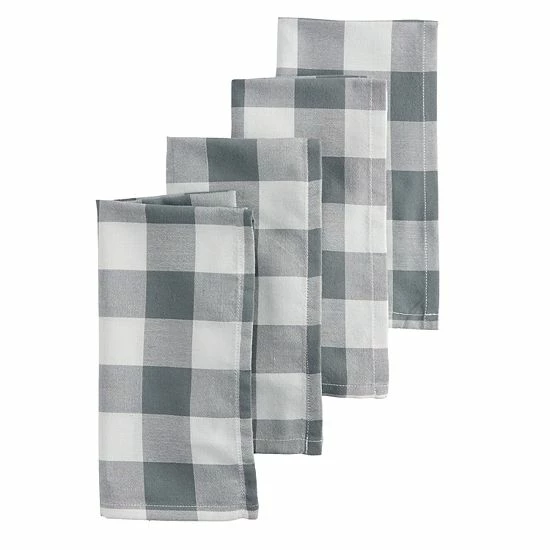 Food Network™ Gingham Dinner Napkin 4-pk. 3 Food Network™ Gingham Dinner Napkin 4-pk.