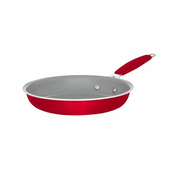 Food Network™ 10-pc. Nonstick Ceramic Cookware Set Red 4 Food Network™ 10-pc. Nonstick Ceramic Cookware Set Red - Image 3