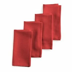Food Network™ Easy-Care Woven Dinner Napkin 4-pk. Garnet -Food Network Shop unnamed file 306