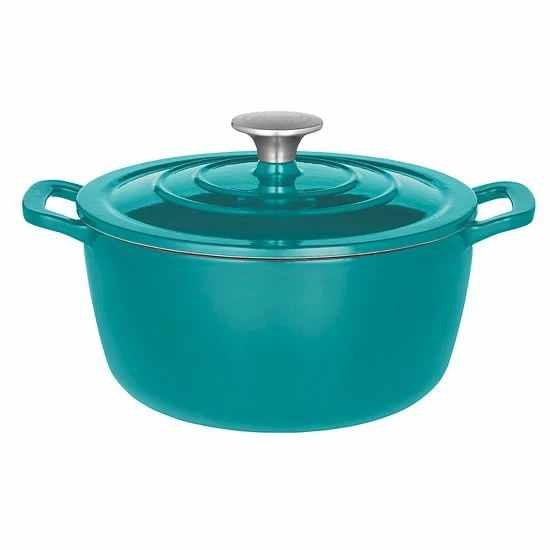 Food Network™ 3.5-qt. Enameled Cast-Iron Dutch Oven White 4 Food Network™ 3.5-qt. Enameled Cast-Iron Dutch Oven White - Image 2