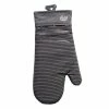 Food Network™ Stripe Silicone Oven Mitt Black