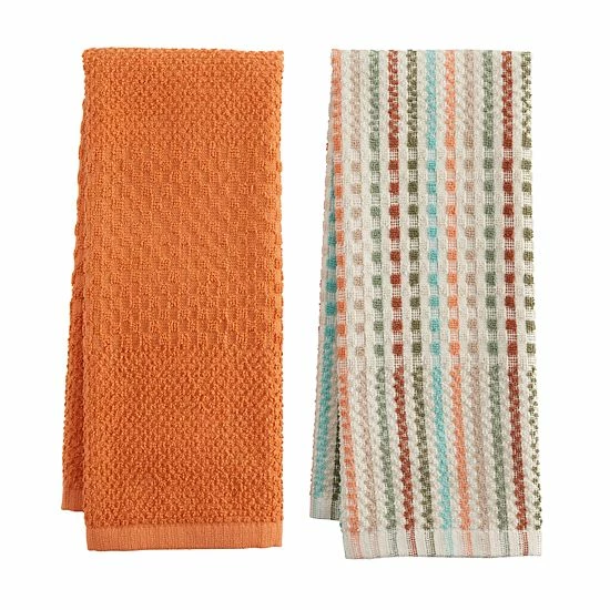 Food Network™ Broken Stripe Fall Kitchen Towel 2-pk. 3 Food Network™ Broken Stripe Fall Kitchen Towel 2-pk.