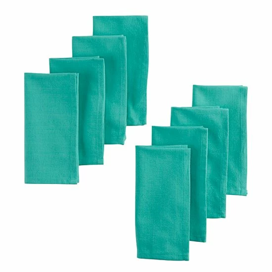 Food Network Buffet Napkin 8-pk. Teal 13 Food Network Buffet Napkin 8-pk. Teal - Image 11