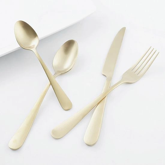 Food Network™ Classic Champagne 16-pc. Flatware Set 5 Food Network™ Classic Champagne 16-pc. Flatware Set - Image 3
