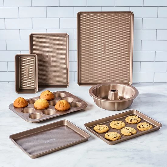 Food Network™ 7-pc. Ultimate Textured Bakeware Set 3 Food Network™ 7-pc. Ultimate Textured Bakeware Set