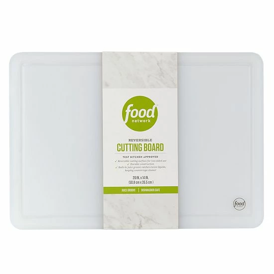 Food Network™ 20" X 14" Reversible Cutting Board 4 Food Network™ 20" X 14" Reversible Cutting Board - Image 2