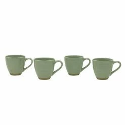 Food Network™ Farmstead 4-pc. Mug Set Mist Green